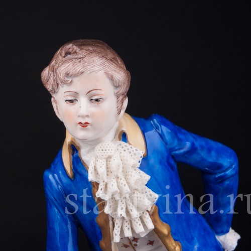 Галантная пара, Sitzendorf, Германия, вт. пол. 20 в