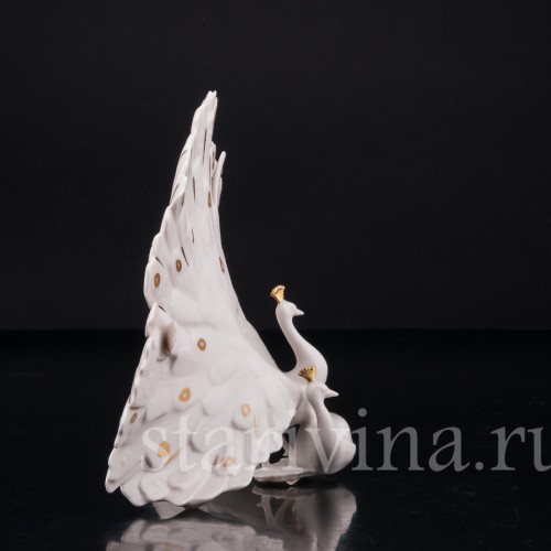 Фарфорвая статуэтка птиц Павлины, Hutschenreuther, Германия, вт. пол. 20 в.