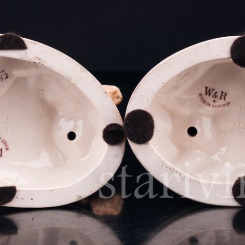 Пара в золотых костюмах, Австрия, нач. 20 в