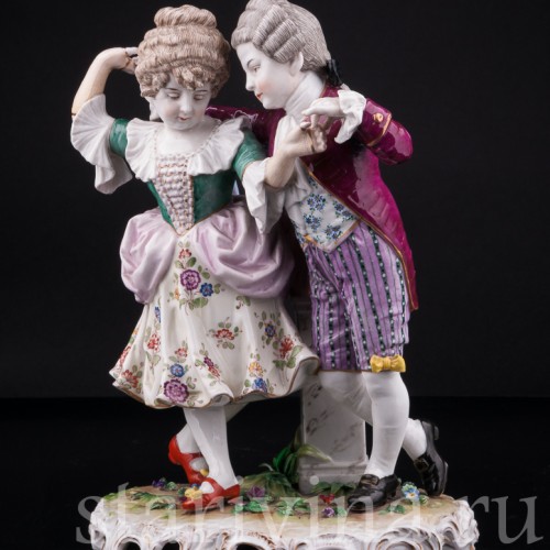 Пара на балу, Дрезден, Германия, кон. 19 в