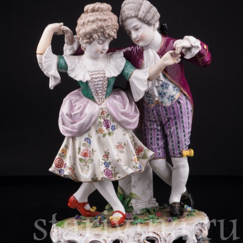 Пара на балу, Дрезден, Германия, кон. 19 в