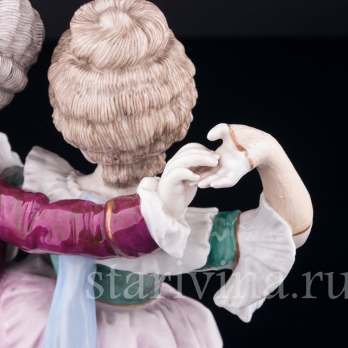 Пара на балу, Дрезден, Германия, кон. 19 в