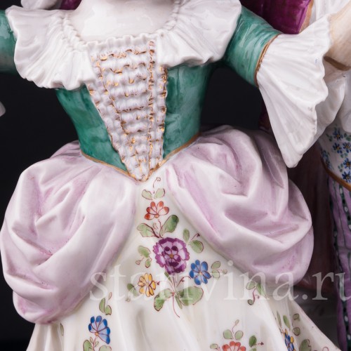 Пара на балу, Дрезден, Германия, кон. 19 в