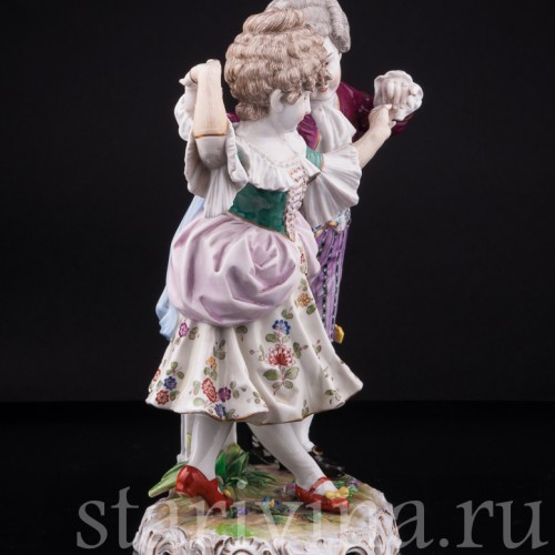 Пара на балу, Дрезден, Германия, кон. 19 в