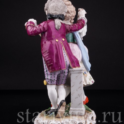 Пара на балу, Дрезден, Германия, кон. 19 в