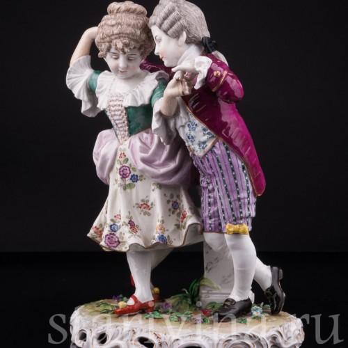 Пара на балу, Дрезден, Германия, кон. 19 в