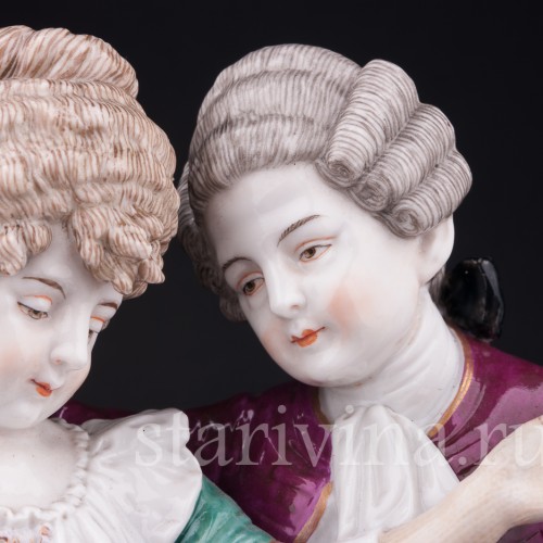 Пара на балу, Дрезден, Германия, кон. 19 в