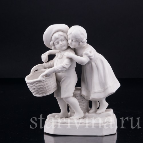 Дети с корзинами, Scheibe-Alsbach, Германия, сер. 20 в