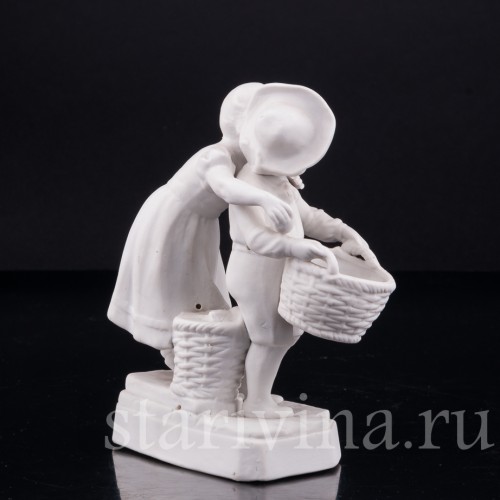 Дети с корзинами, Scheibe-Alsbach, Германия, сер. 20 в