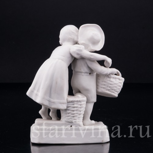 Дети с корзинами, Scheibe-Alsbach, Германия, сер. 20 в