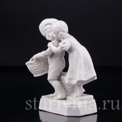 Дети с корзинами, Scheibe-Alsbach, Германия, сер. 20 в