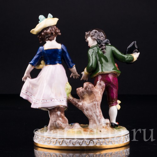 Дети на прогулке, Volkstedt, Германия, кон. 19 в