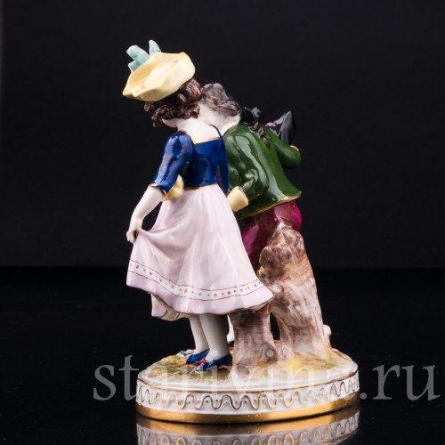 Дети на прогулке, Volkstedt, Германия, кон. 19 в