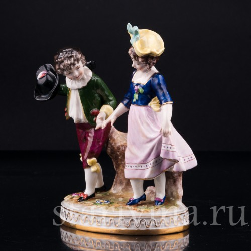 Дети на прогулке, Volkstedt, Германия, кон. 19 в