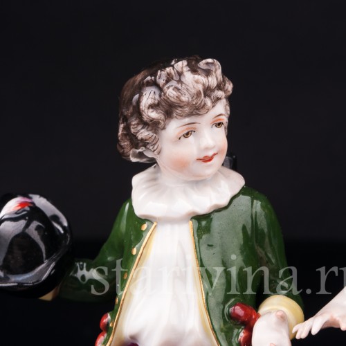 Дети на прогулке, Volkstedt, Германия, кон. 19 в