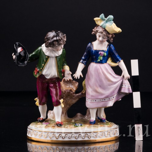 Дети на прогулке, Volkstedt, Германия, кон. 19 в