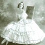 Балерина после выступления, кружевная, Дрезден, Германия, до 1935 г