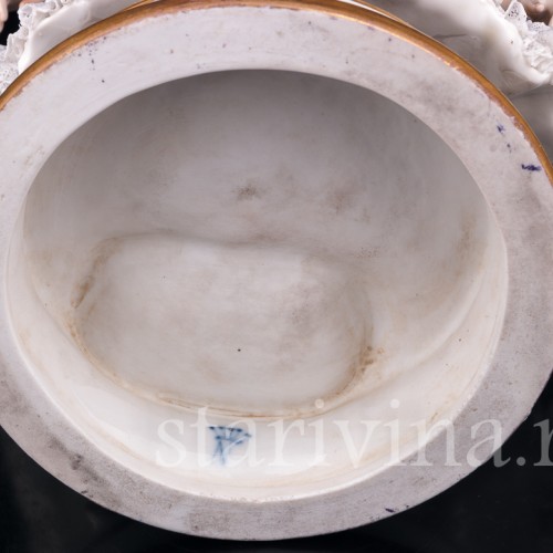 Балерина после выступления, кружевная, Дрезден, Германия, до 1935 г