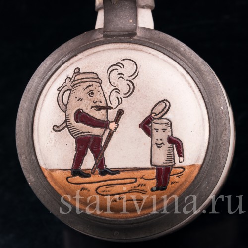 Кружка в Трактире, 0.5 л, Marzi & Remy, Германия, 1900 гг