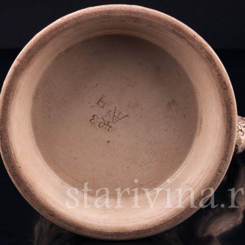 Пивная кружка Семья охотника, 1 л, Albert Jacob Thewalt, Германия, 1907-20 гг.