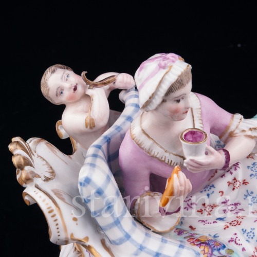 Сцена с любовником, Samson, Франция, 19 в