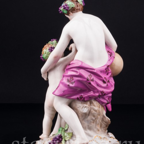 Фарфорвая статуэтка девушки Осень, аллегория, KPM, Германия, нач. 20 в.