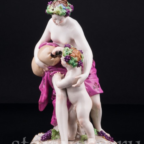 Фарфорвая статуэтка девушки Осень, аллегория, KPM, Германия, нач. 20 в.