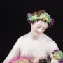Фарфорвая статуэтка девушки Осень, аллегория, KPM, Германия, нач. 20 в.