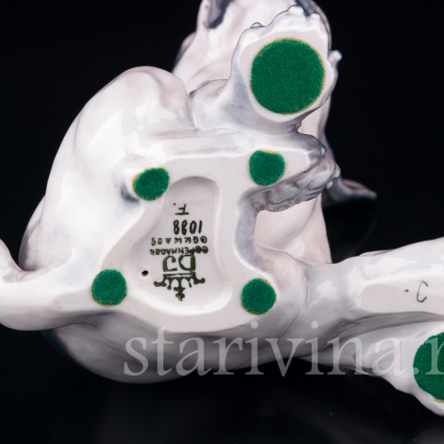 Щенок французского бульдога, Dahl Jensen, Дания, сер. 20 в