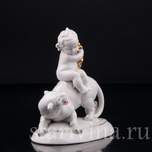 Малыш на пантере, Hertwig & Co, Германия, 1920-30 гг