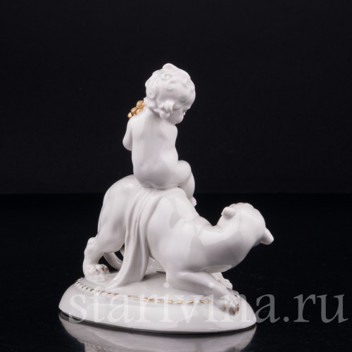 Малыш на пантере, Hertwig & Co, Германия, 1920-30 гг