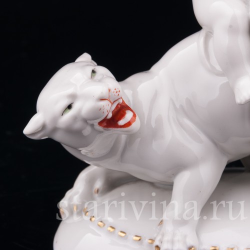 Малыш на пантере, Hertwig & Co, Германия, 1920-30 гг