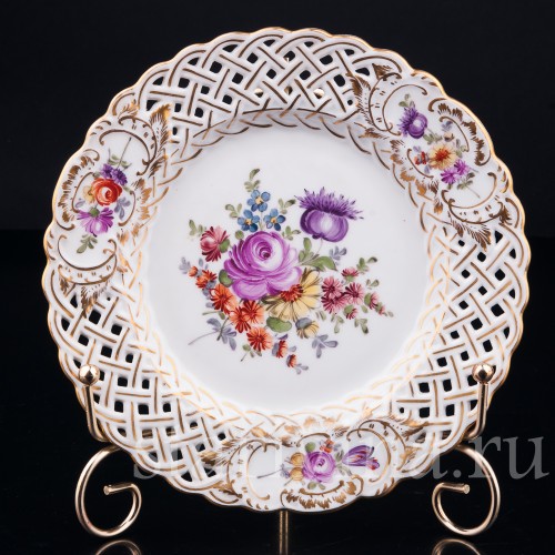 Тарелка, Дрезден, Германия, кон. 19 в