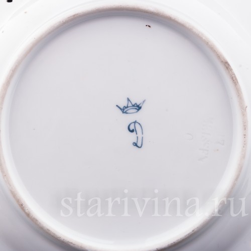 Тарелка, Дрезден, Германия, кон. 19 в