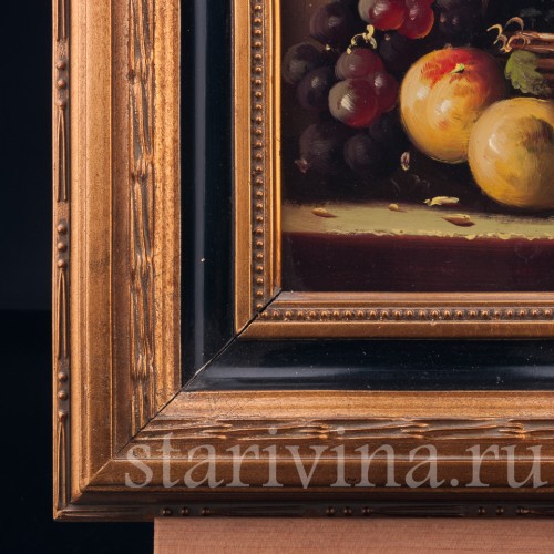 Две картины на фарфоре, натюрморты, Neudorf, Германия, сер. 20 в