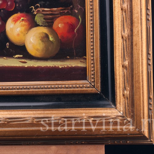 Две картины на фарфоре, натюрморты, Neudorf, Германия, сер. 20 в