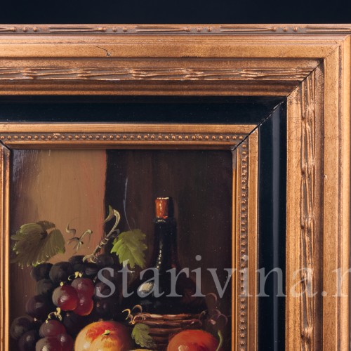 Две картины на фарфоре, натюрморты, Neudorf, Германия, сер. 20 в