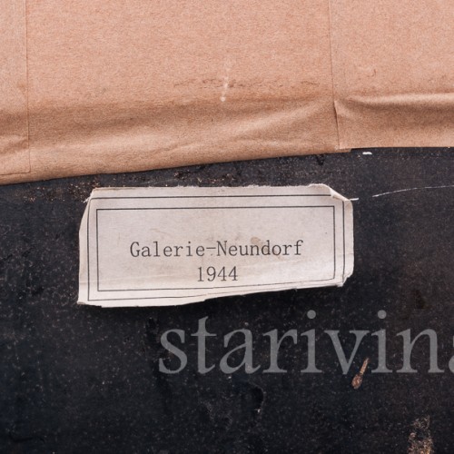 Две картины на фарфоре, натюрморты, Neudorf, Германия, сер. 20 в