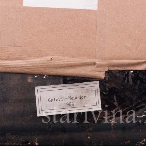 Две картины на фарфоре, натюрморты, Neudorf, Германия, сер. 20 в