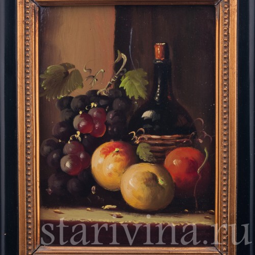 Две картины на фарфоре, натюрморты, Neudorf, Германия, сер. 20 в