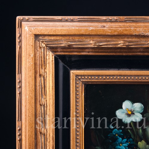 Две картины на фарфоре, натюрморты, Neudorf, Германия, сер. 20 в