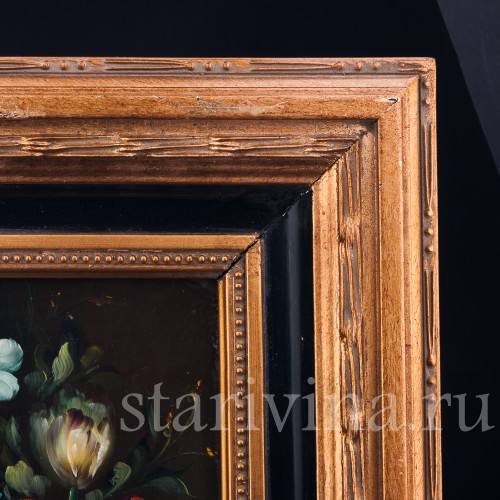 Две картины на фарфоре, натюрморты, Neudorf, Германия, сер. 20 в