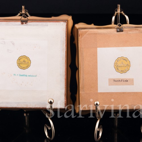 Картина на фарфоре Крапивник, Rosenthal, Германия, сер. 20 в