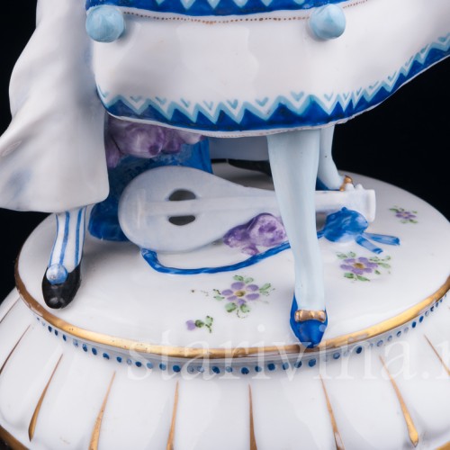 Пьеро и Коломбина, E. A. Muller, Германия, 1920-30 гг