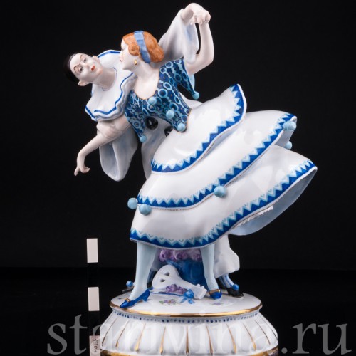 Пьеро и Коломбина, E. A. Muller, Германия, 1920-30 гг