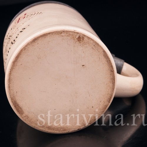 Пивная кружка Августинер, 1/2 л, Германия, 1900 гг.
