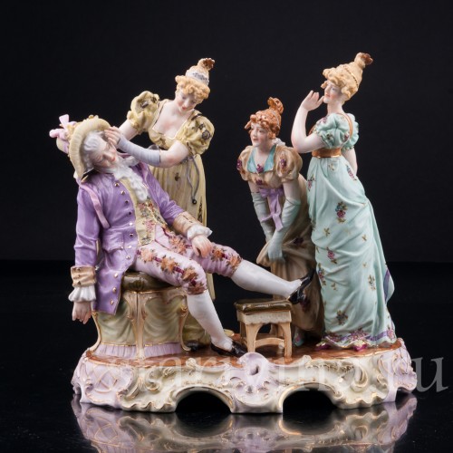 Невинные шалости, E. A. Muller, Германия, кон. 19 в