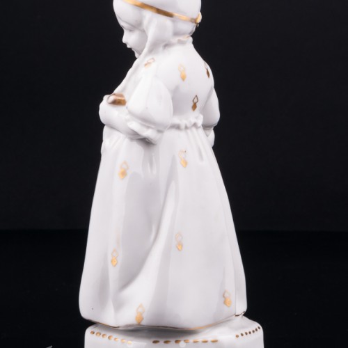 Девочка с яблоком, Hertwig & Co, Германия, 1920-30 гг