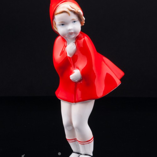 Девочка в красном плаще, Metzler & Ortloff, Германия, сер. 20 в