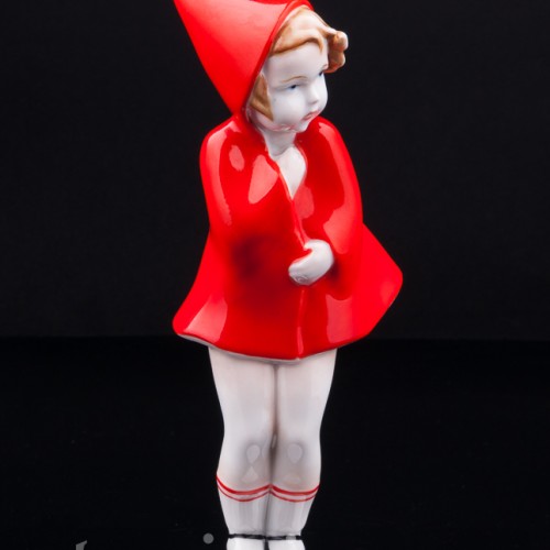 Девочка в красном плаще, Metzler & Ortloff, Германия, сер. 20 в